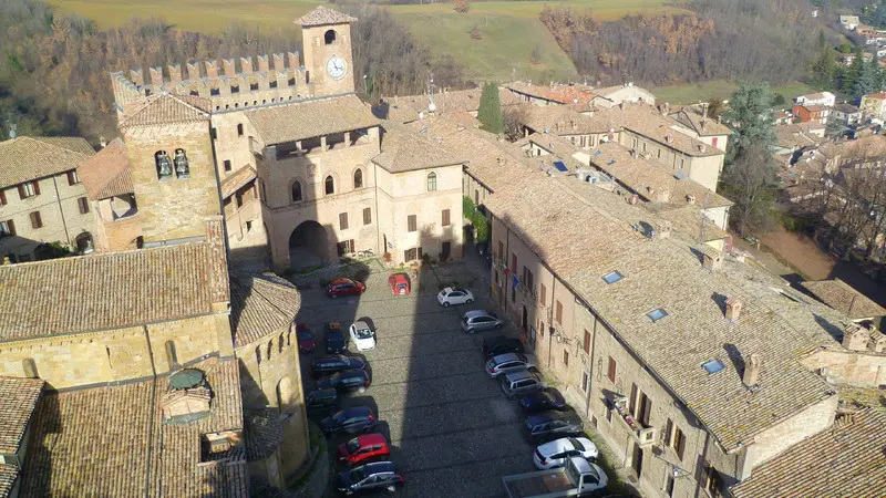 Castell'Arquato, Piacenza, Emilia-Romagna, Borgo, Paese, Comune, Rocca