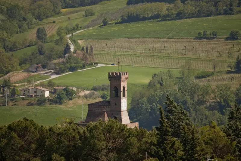 Torre, Orologio, Brisighella, Ravenna, Emilia-Romagna